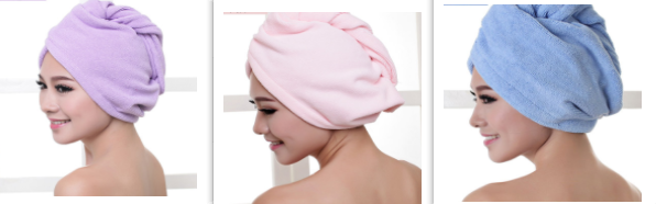 Women's Hair Dryer Cap, Absorbent Dry Hair Towel (Option: Set)